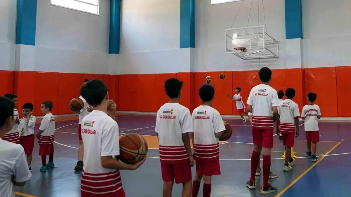 Kahramanmaraş'ta 5 Binden Fazla Çocuk Yaz Spor Okullarında Eğitim Aldı