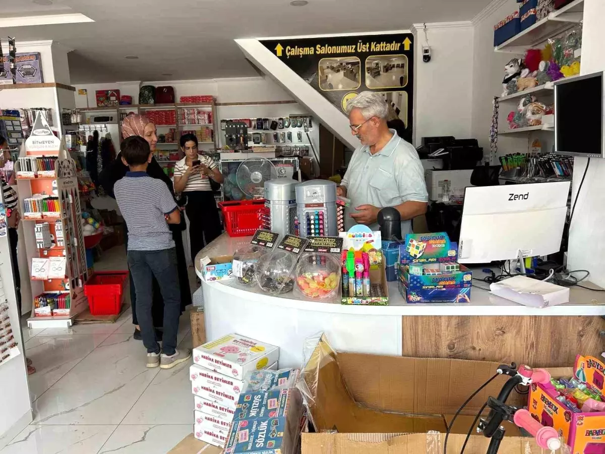 Bingöl'de Kırtasiye Alışverişi Yoğun