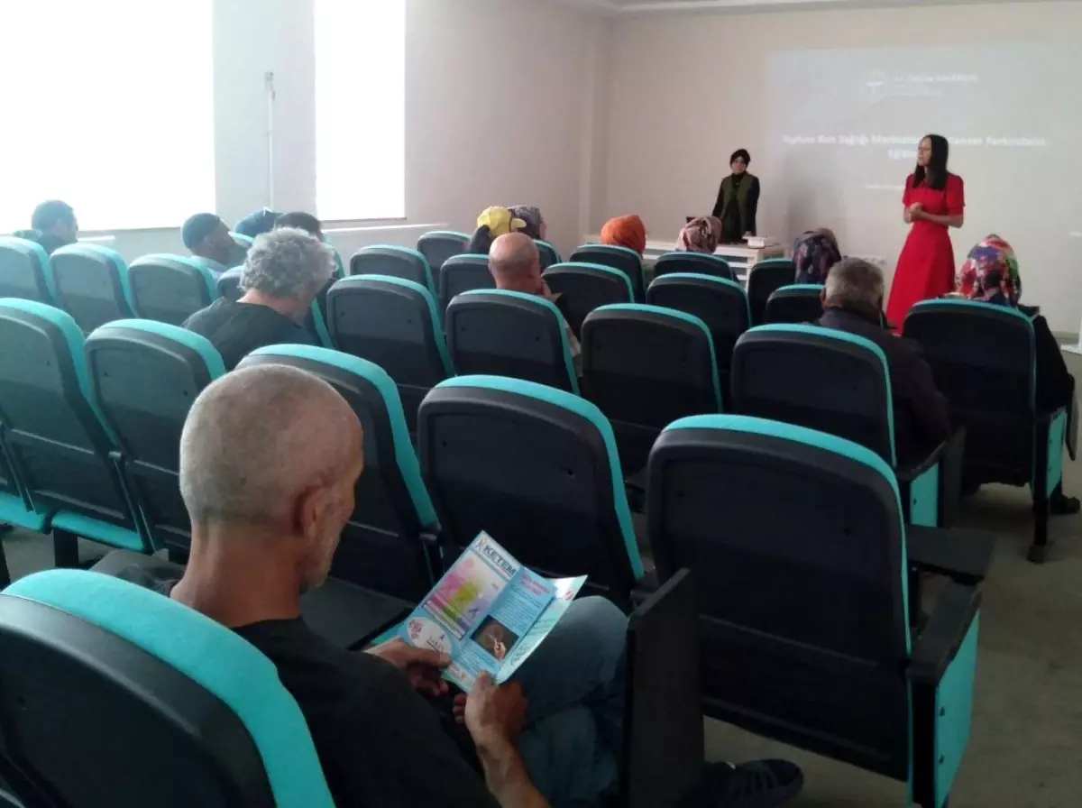 Bayburt'ta Kanser Farkındalık Eğitimi