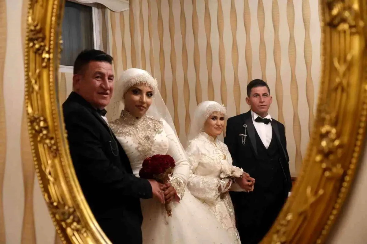 Çifte Düğün Mutluluğu Bayburt'ta