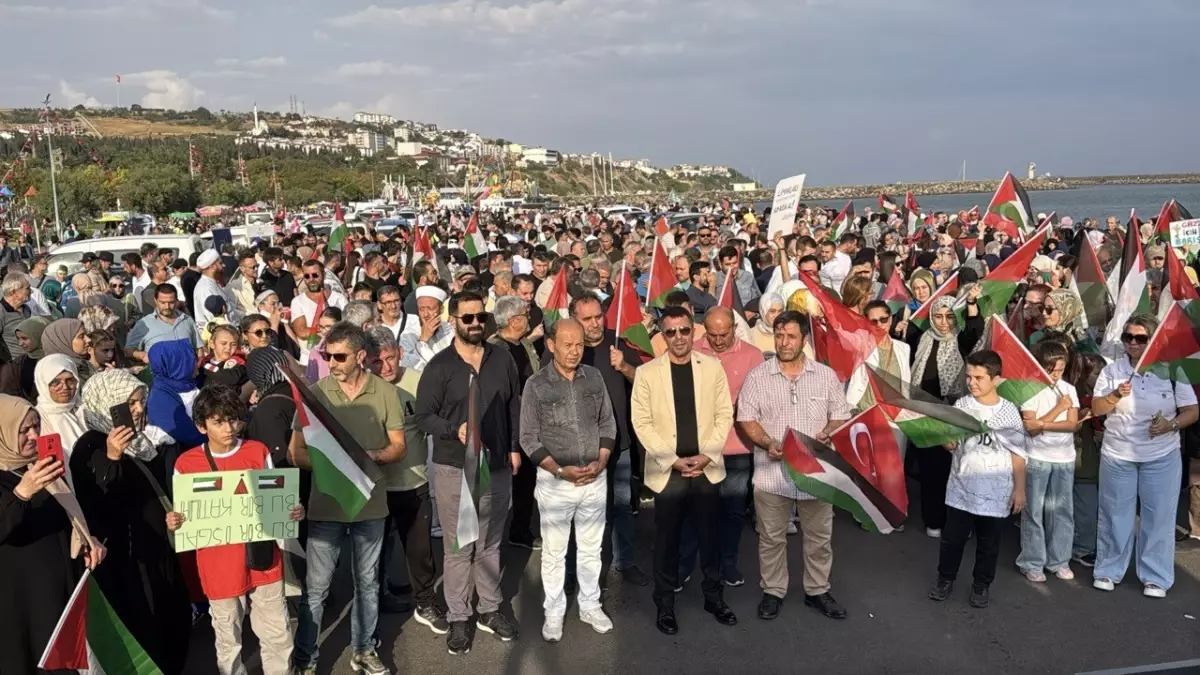 Tekirdağ'dan Sumud Filosu'na Destek