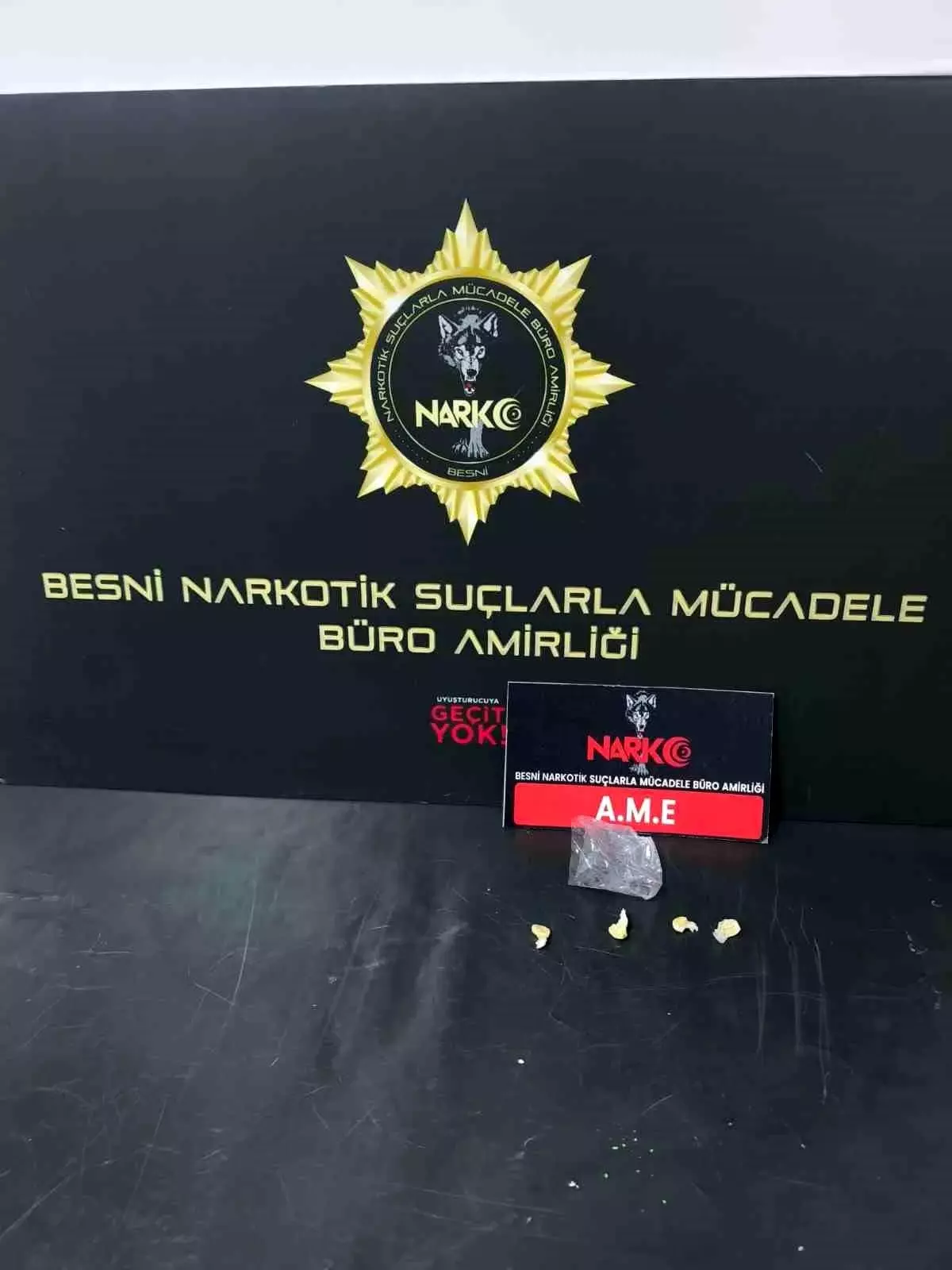 Besni'de Uyuşturucu Operasyonu