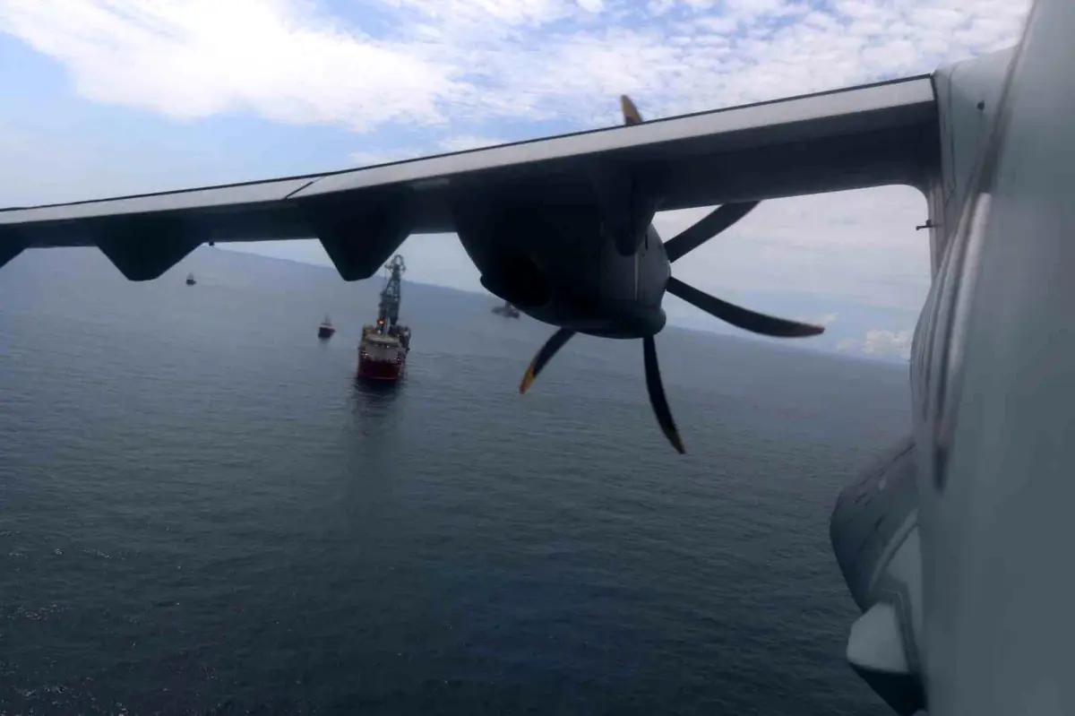 P-72 Uçakları Mavi Vatanda Görevde