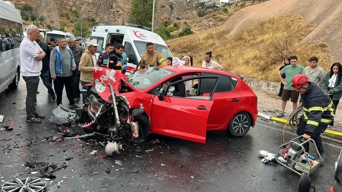 Nevşehir'de Trafik Kazası: 6 Yaralı
