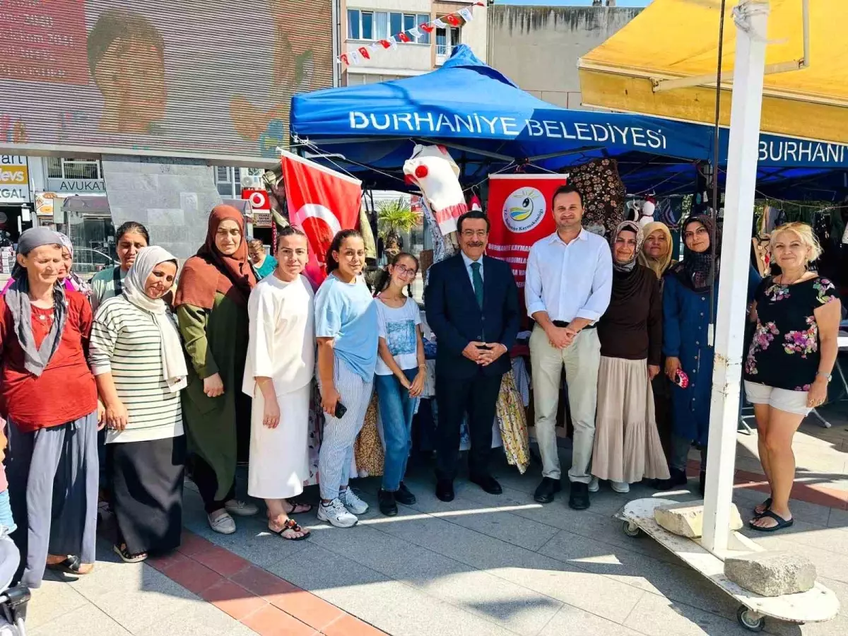 Kaymakam Atilla Kadın Emeği Pazarı'nda