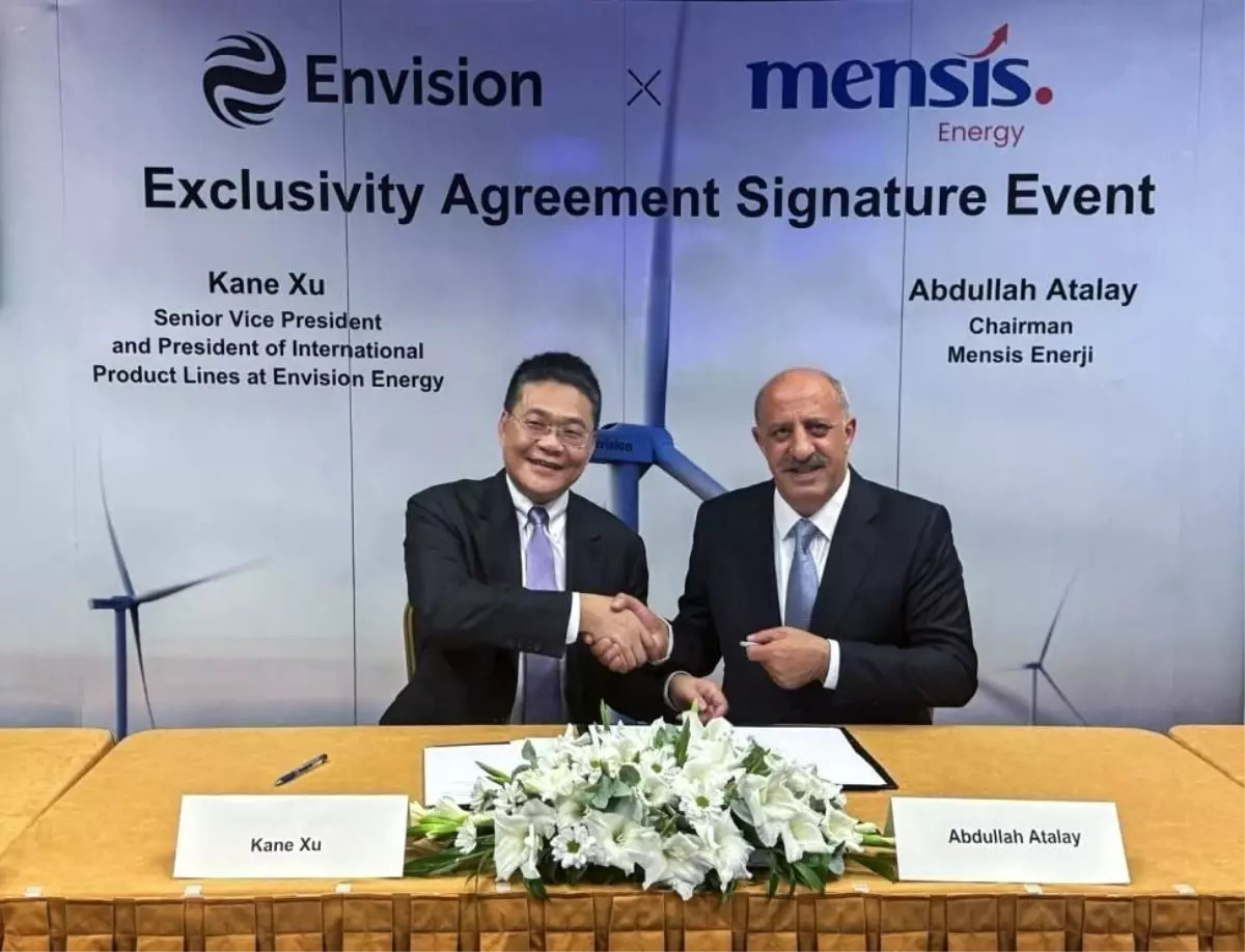 Envision ve Mensis'ten 4.5 GW Rüzgar Projesi