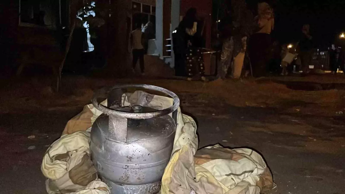Piknik Tüpü Yangın Çıkardı