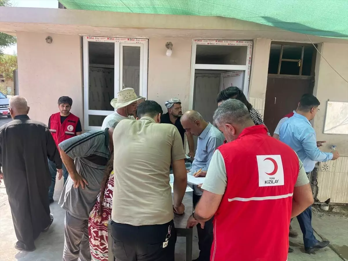 Türk Kızılay'dan Kerkük'te Gıda Yardımı