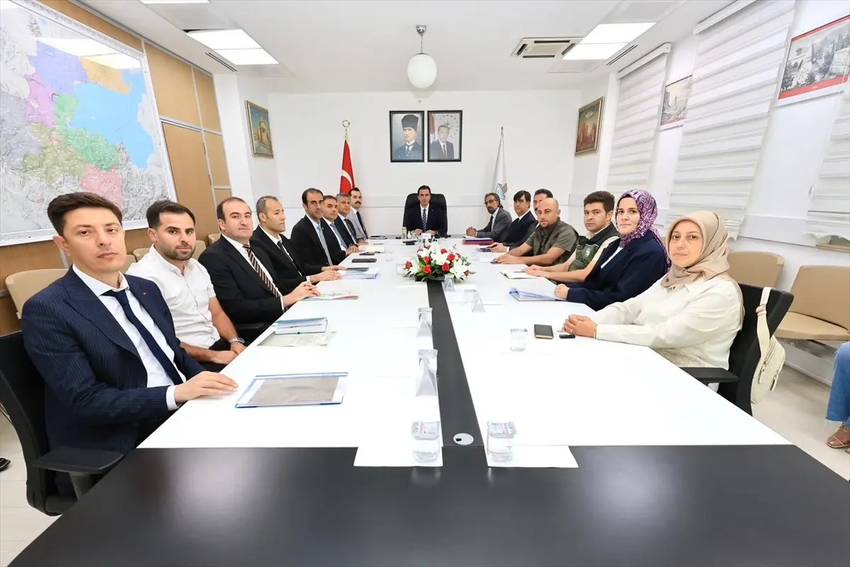 Nemrut Kalderası Toplantısı Yapıldı