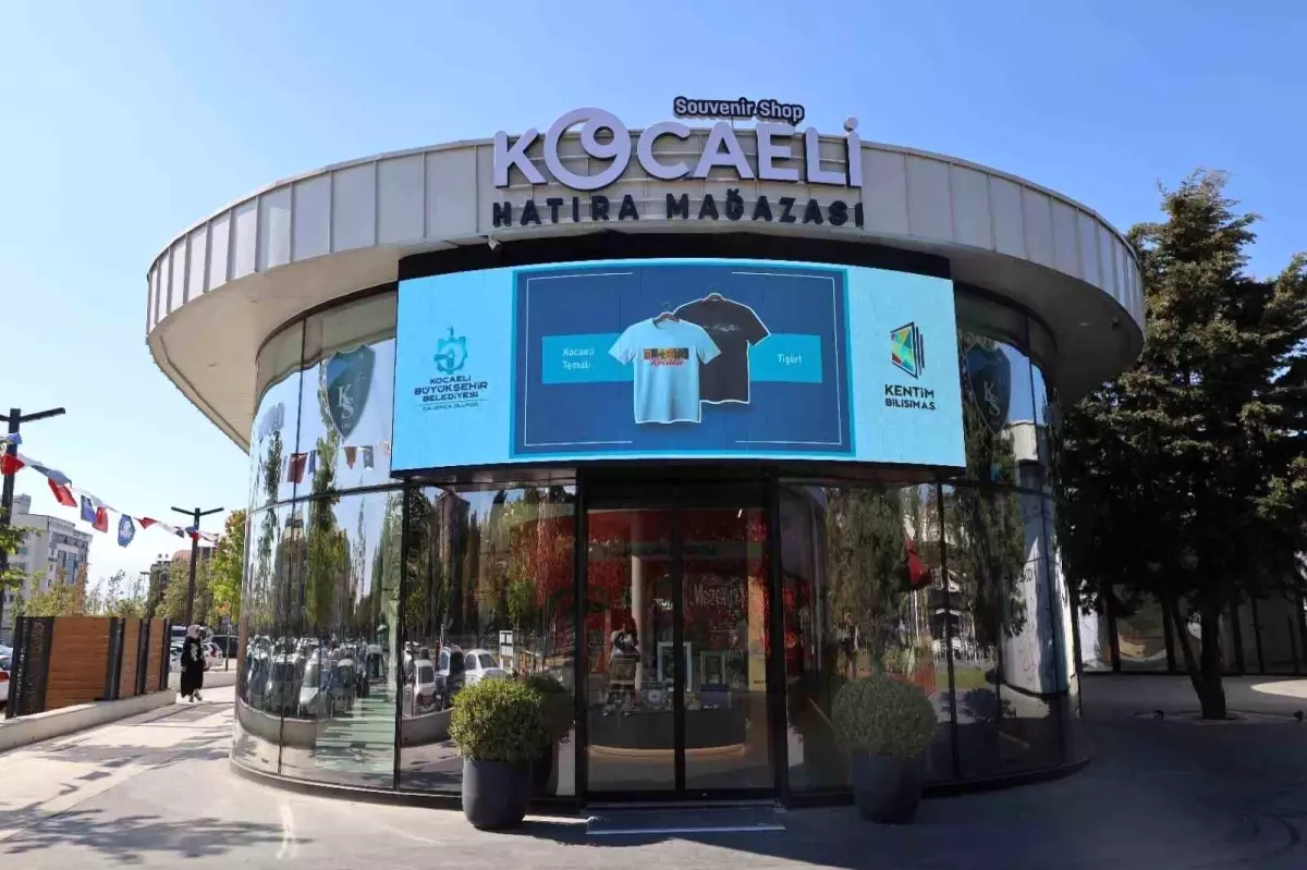Kocaeli'nde Hatıra Mağazası Açıldı: 168 Çeşit Ürün Ziyaretçilerini Bekliyor