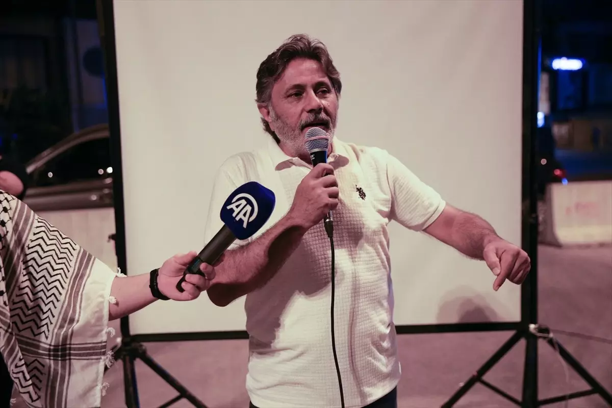 Adana'da Filistin'e Destek Açıklaması