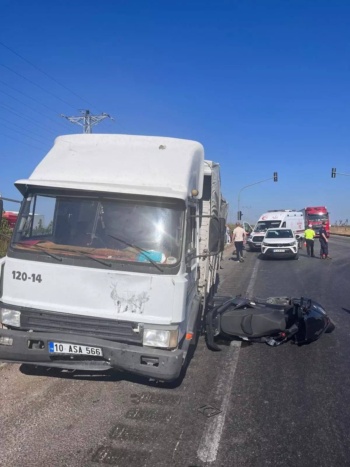 Karacabey'de Motosiklet Kazası: Bir Ölü, Bir Yaralı