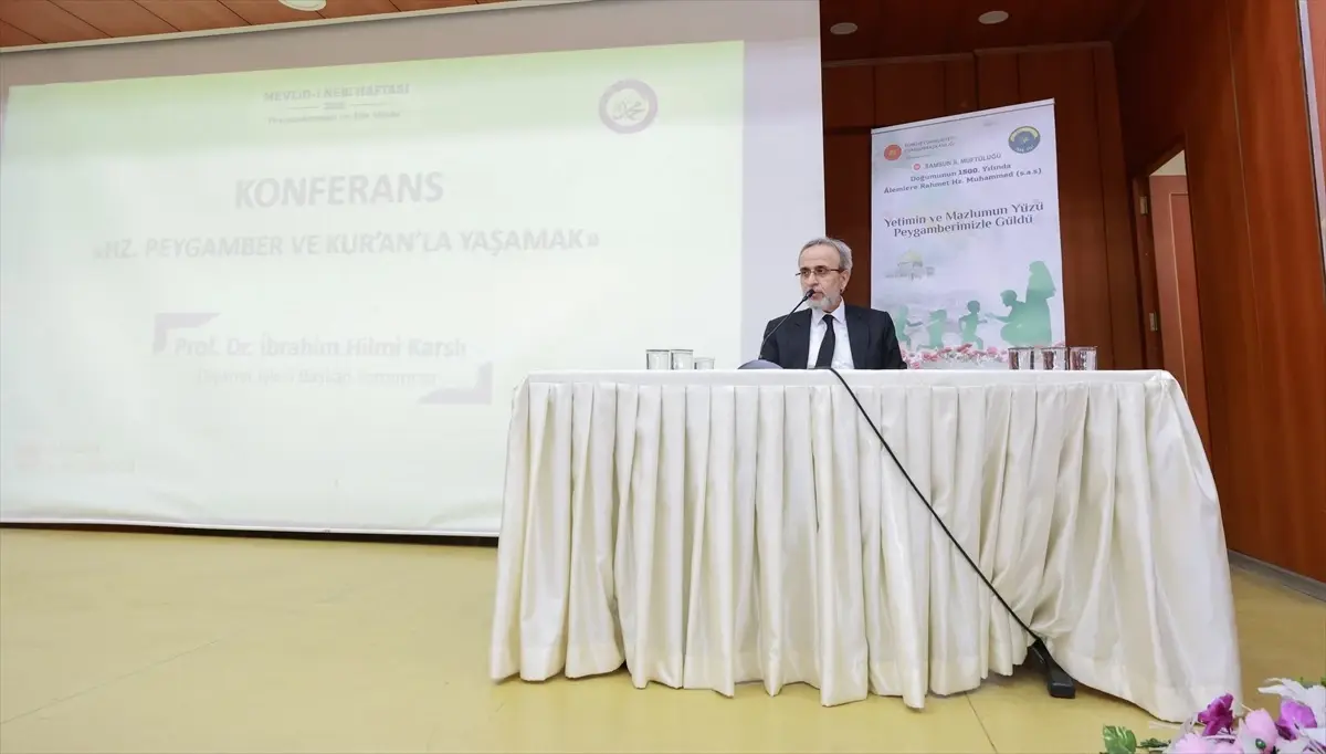 Samsun'da Aile Ahlakı Konferansı
