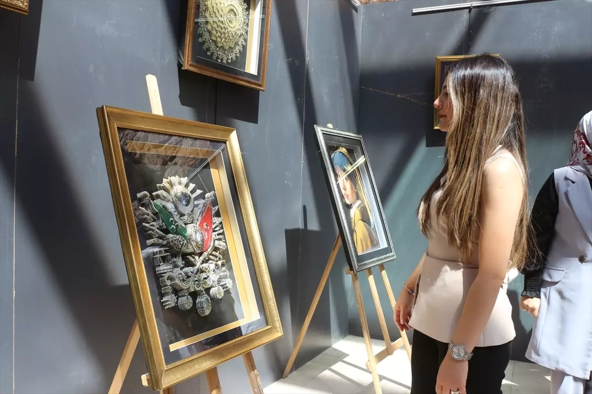 Hükümlülerin El Sanatları Sergilendi