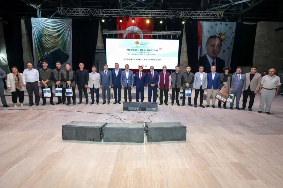 Hatay'da Mevlidi Nebi Haftası Programı Düzenlendi