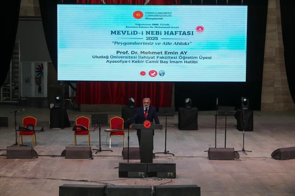 Antakya'da Mevlid-i Nebi Haftası Kutlandı
