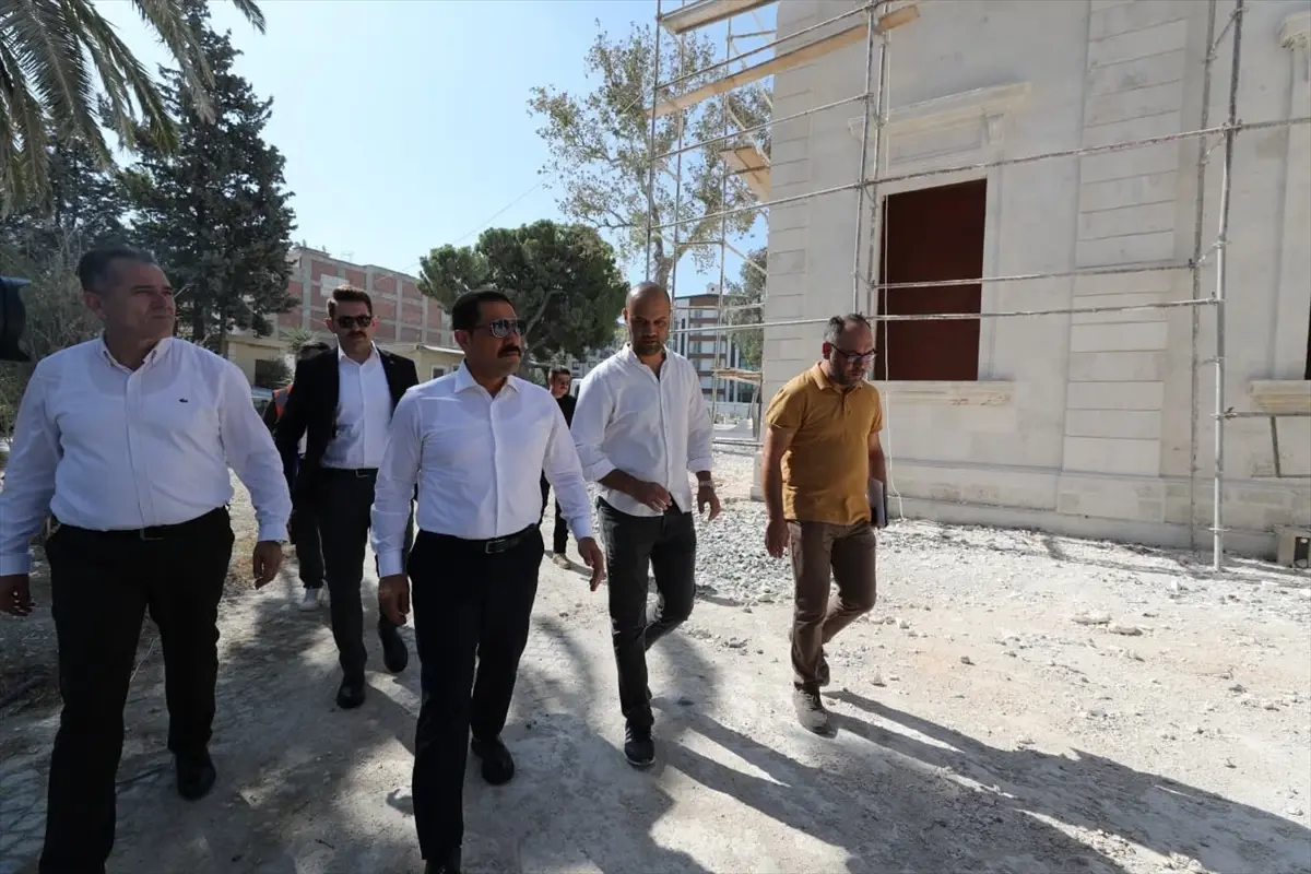 Hatay'daki Tarihi Binaların Restorasyonu İncelendi