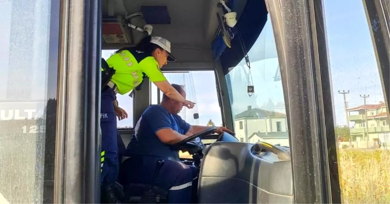 Kırklareli'nde Okul Servis Denetimi
