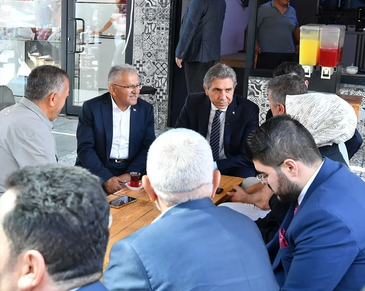 Demir ve Büyükkılıç Kayseri'de Ziyaret Gerçekleştirdi