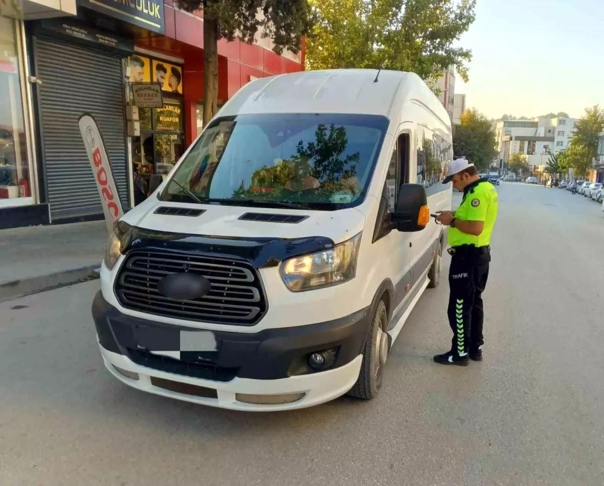 Adıyaman'da Okul Servis Denetimleri