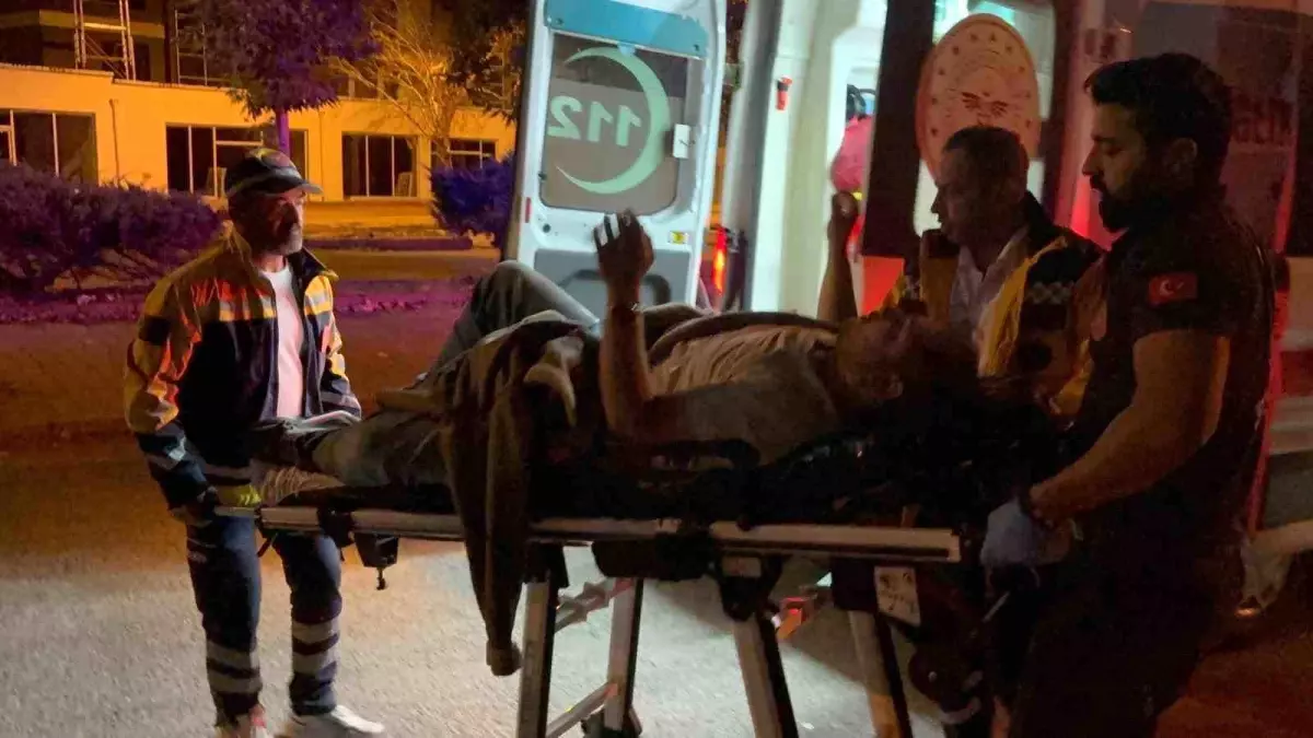 Kayseri'de Alkollü Motosiklet Kazası