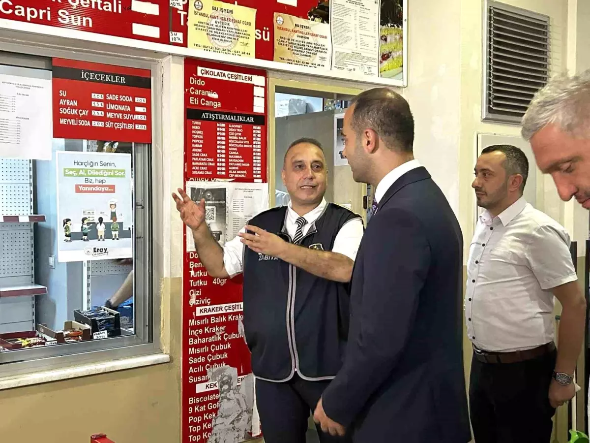 Gaziosmanpaşa'da Okul Kantinlerine Periyodik Denetim