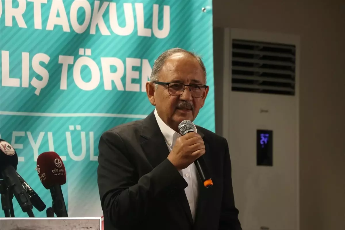 Kayseri'de Yeni Okul Açılışı
