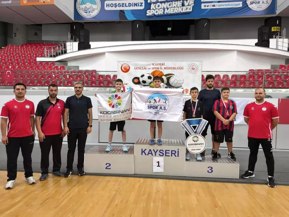 Spor A.Ş. Spor Kulübü, Masa Tenisi Bölge Yarışmalarında Başarılar Elde Etti