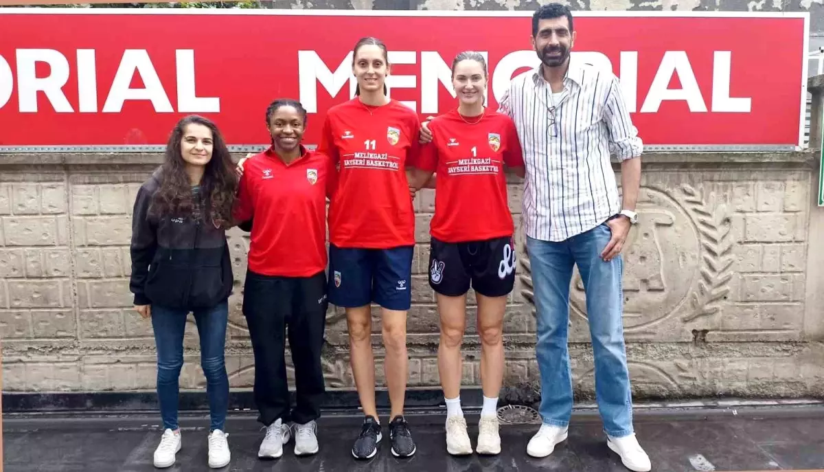 Melikgazi Kadın Basketbolda Yeni Transferler Sağlık Kontrolünden Geçti