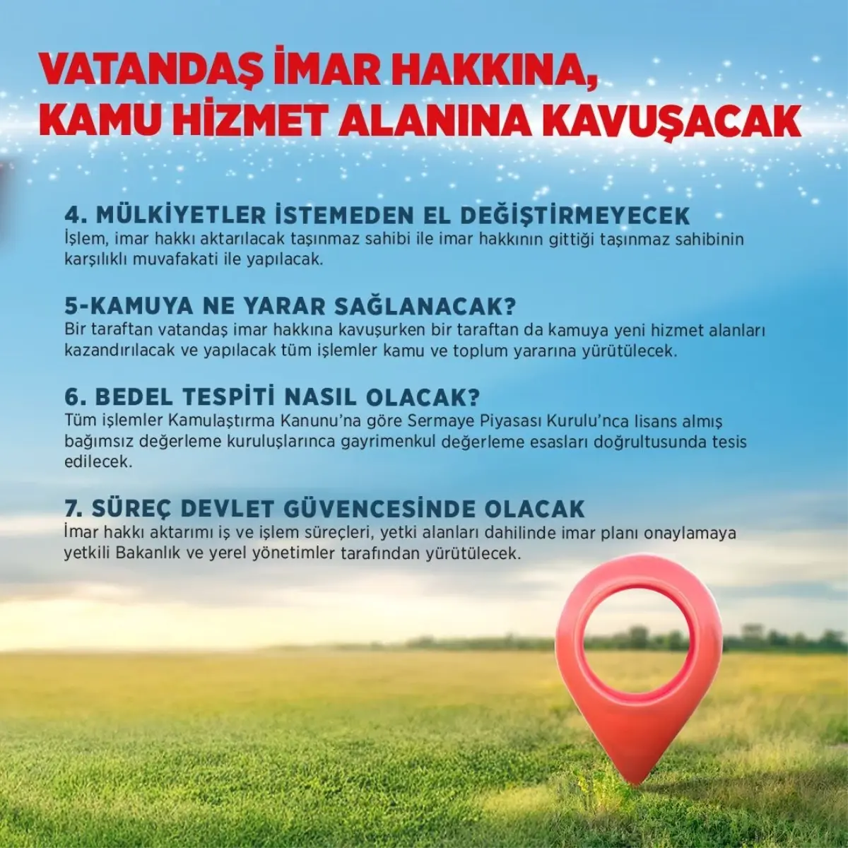 İmar Hakkı Aktarımı ile Mağduriyetler Giderilecek