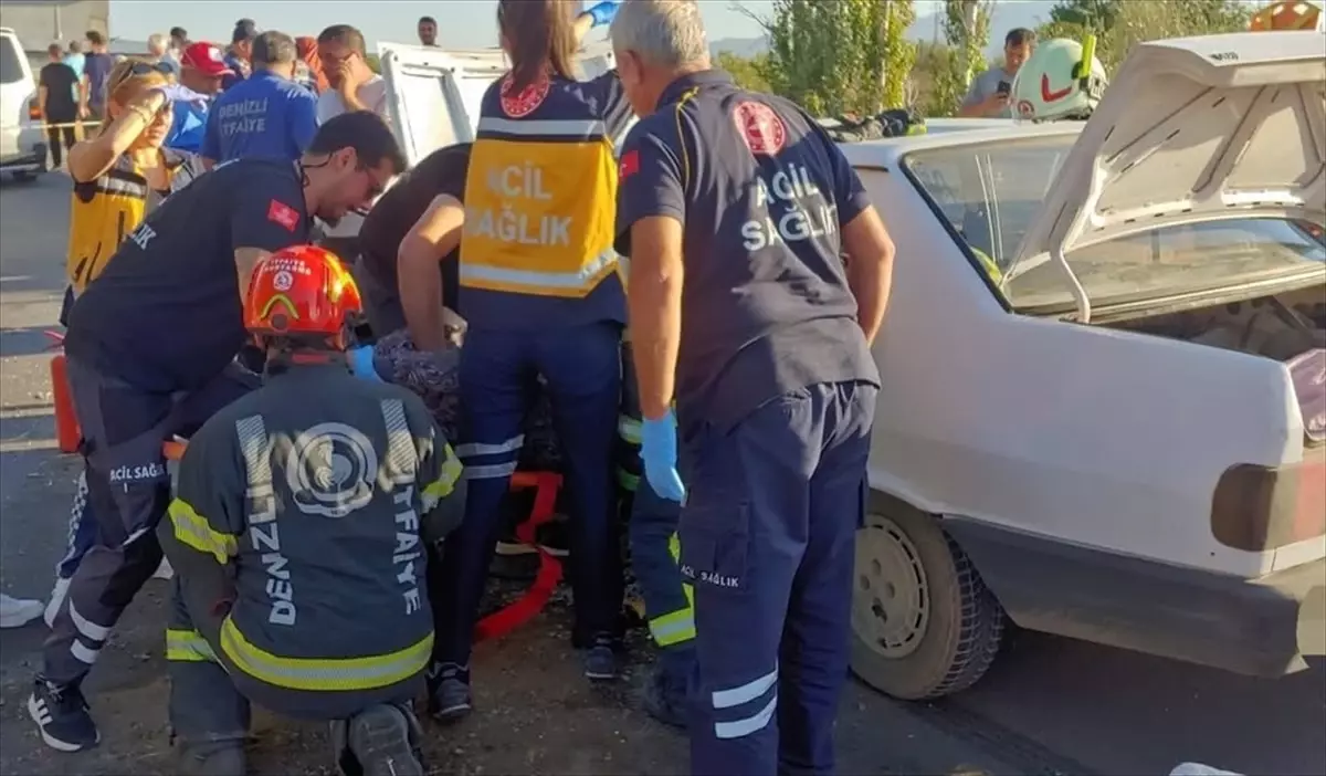 Acıpayam'da Trafik Kazası: 1 Ölü, 5 Yaralı