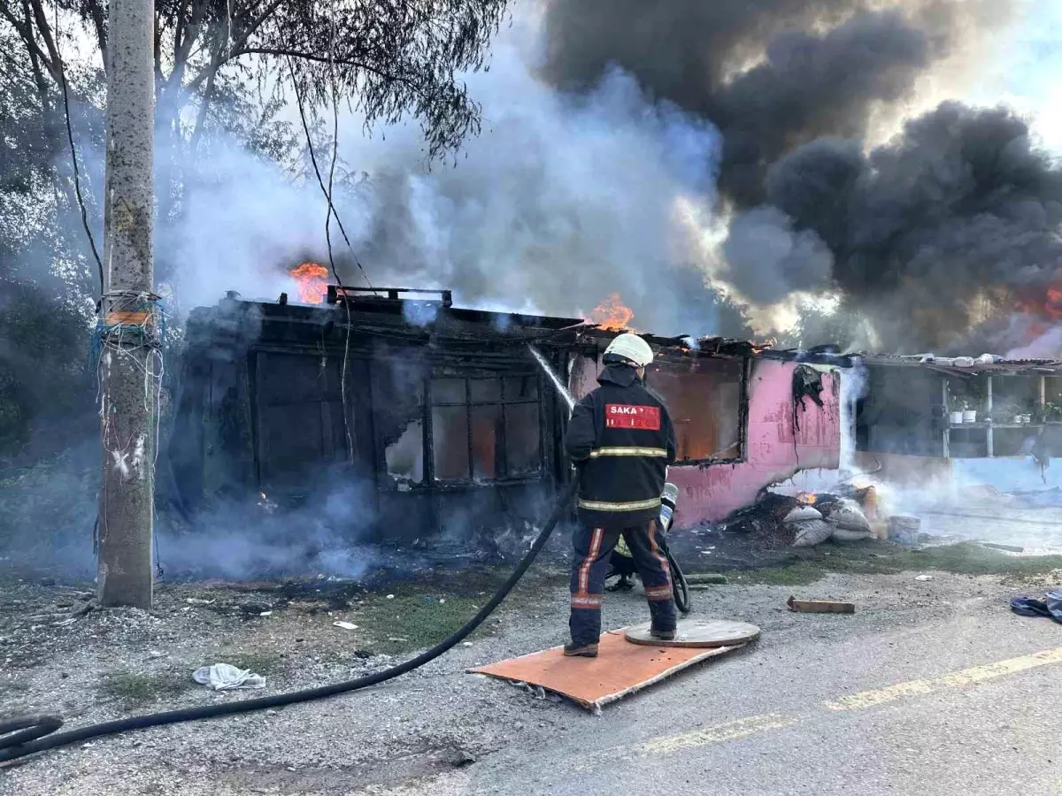 Sakarya'da Kavga: 4 Ev Ateşe Verildi, 2 Çocuk Yaralandı