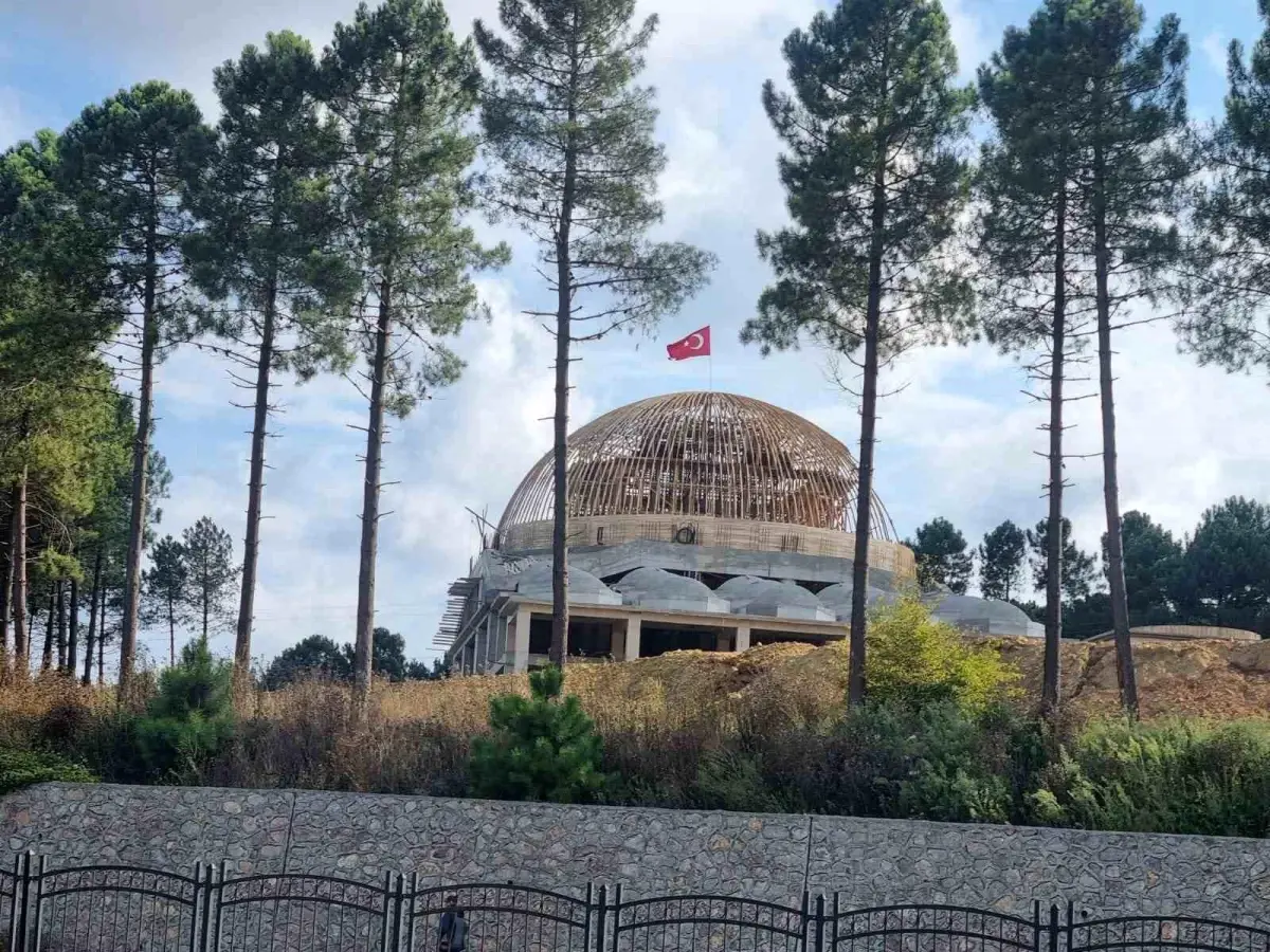 Sinop Kampüs Camii İnşaatında Son Durum