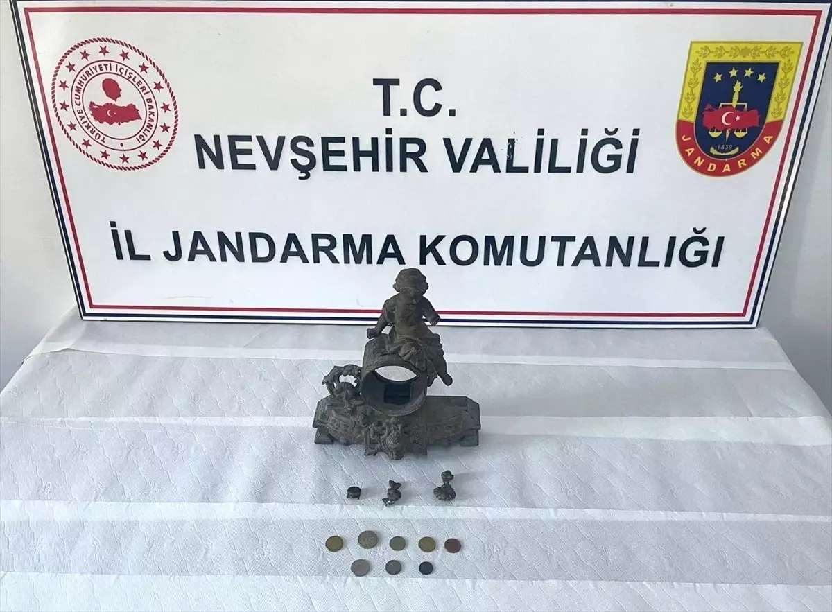 Nevşehir'de Tarihi Eser Kaçakçılığı Operasyonu
