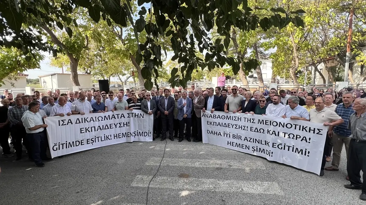 Mizanlı'da Eğitim Hakkı Protestosu