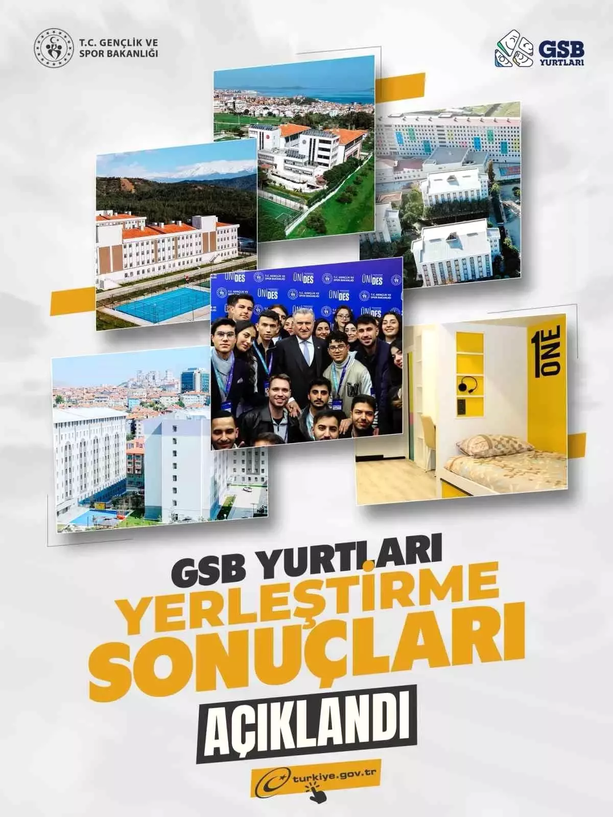 Yurt Yerleştirme Sonuçları Açıklandı
