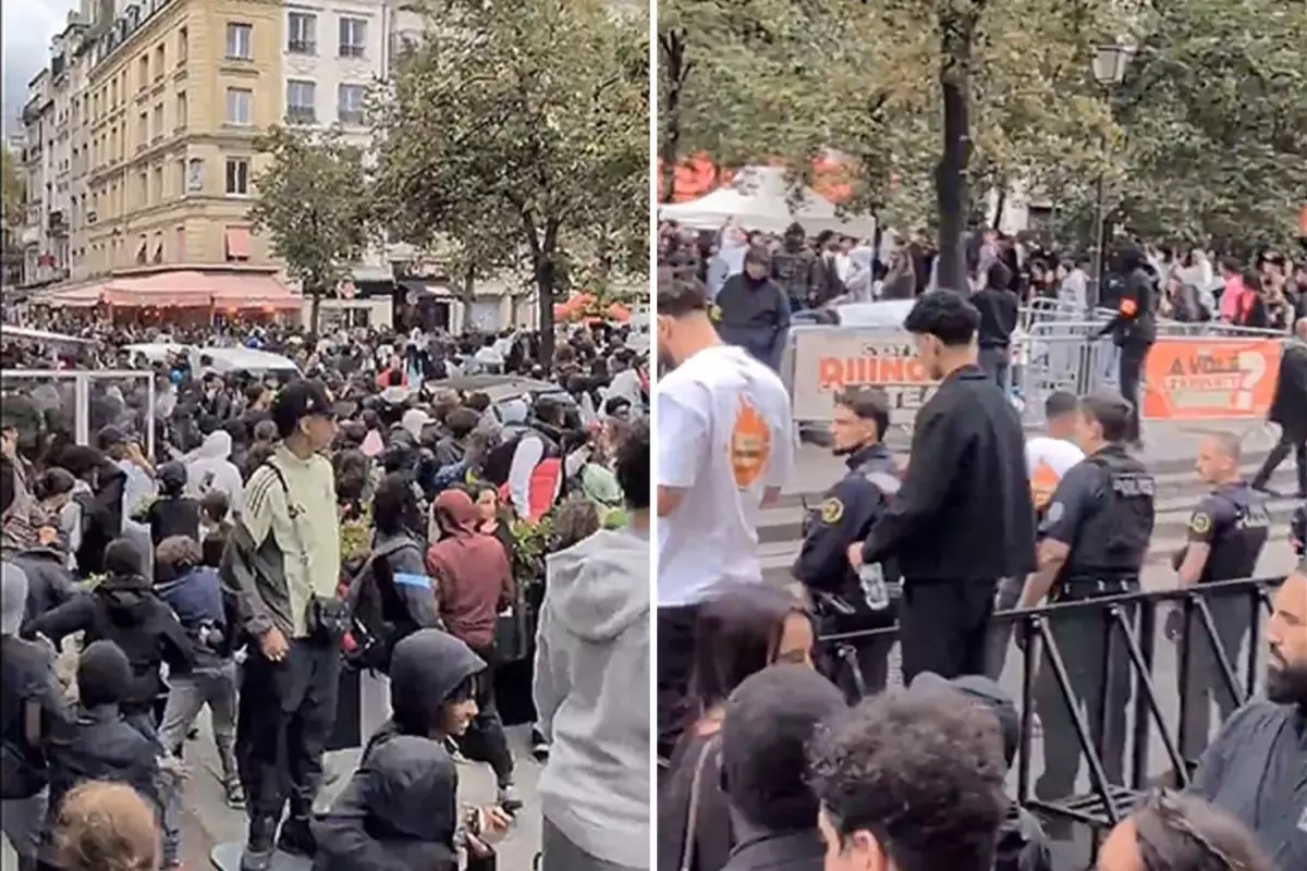 Paris'te Influencer Etkinliği İzdihamla İptal Oldu