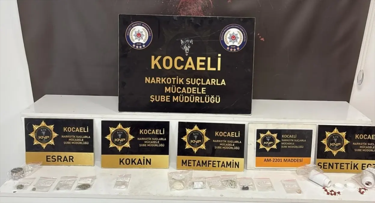 Kocaeli'de Uyuşturucu Operasyonu: 9 Tutuklama