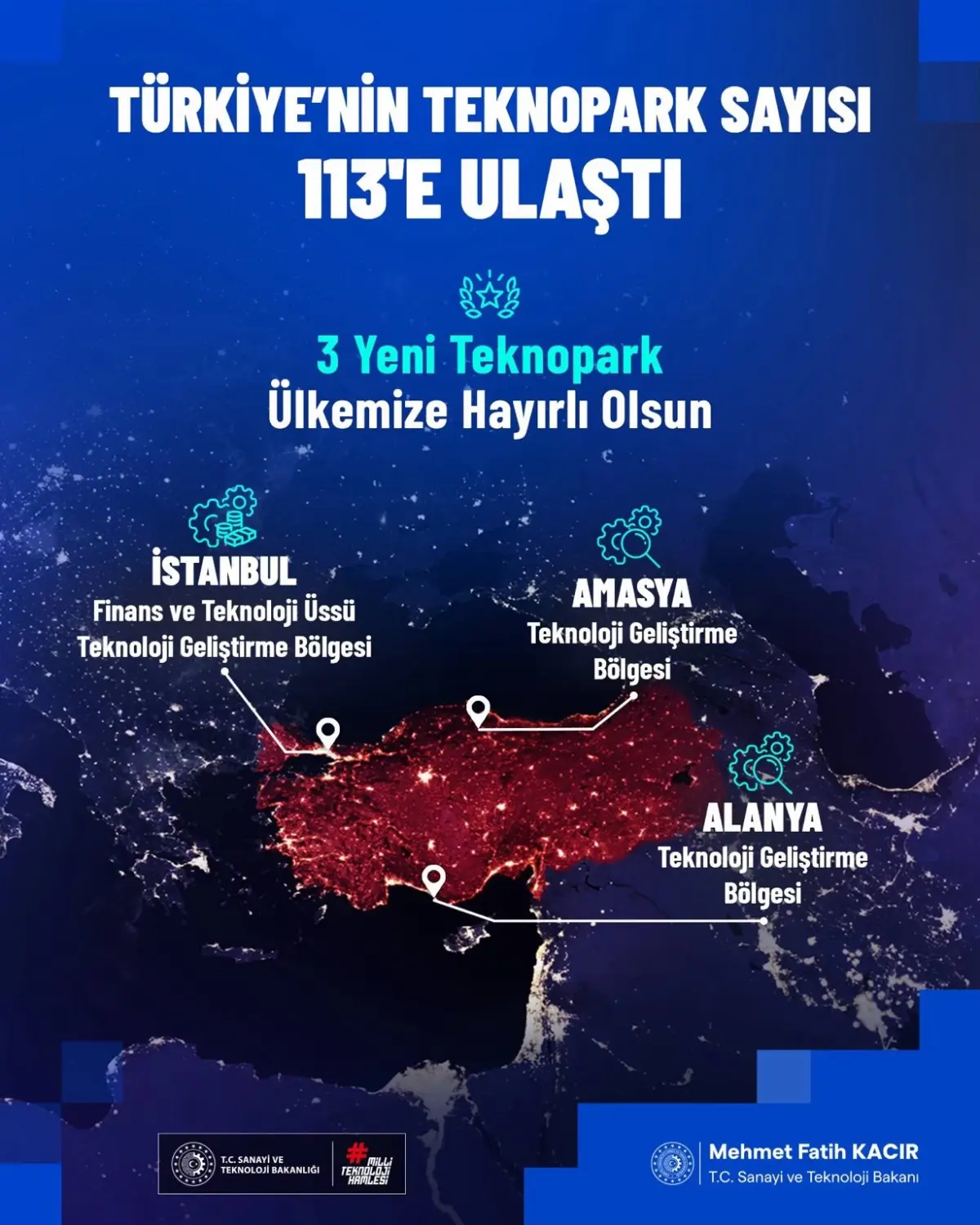 Yeni Teknoloji Geliştirme Bölgeleri Kuruluyor
