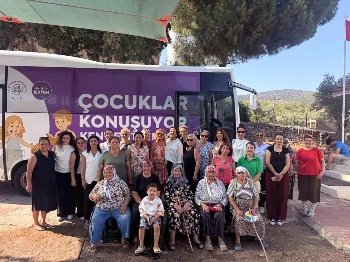 Muğla Büyükşehir Belediyesi'nden Kırsala Göçmen Gezici Da(Ya)nışma Otobüsü