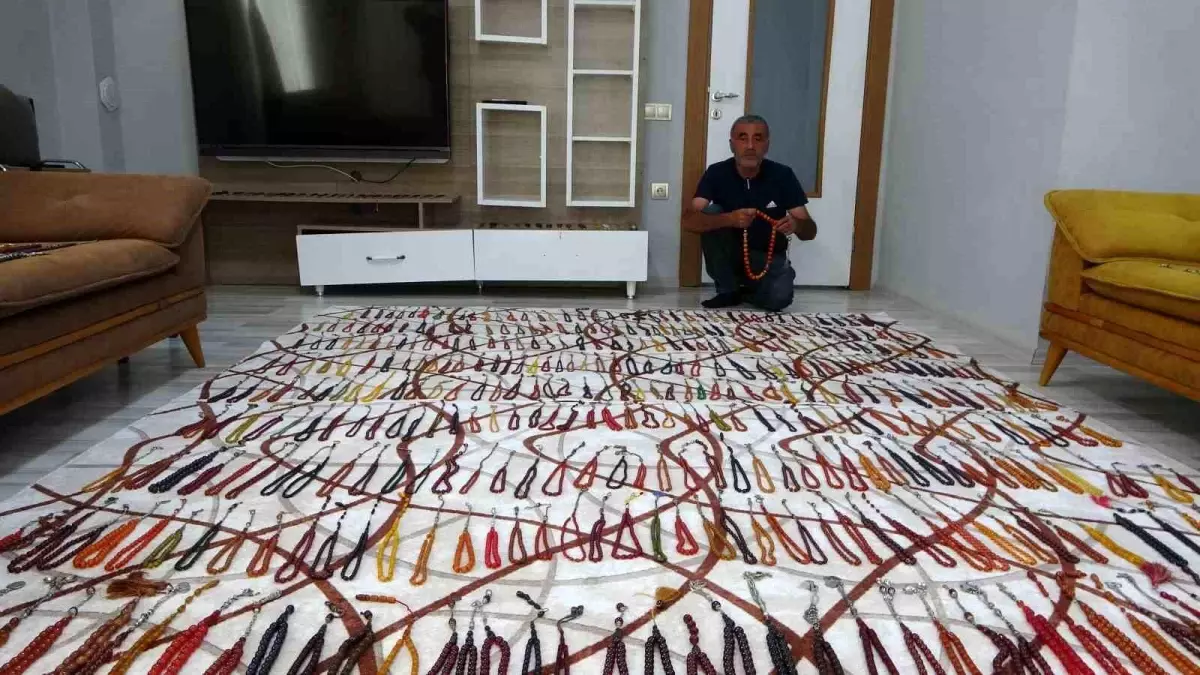 Malatya Muhtarı'nın 4 Milyon TL Değerindeki Tespih Koleksiyonu