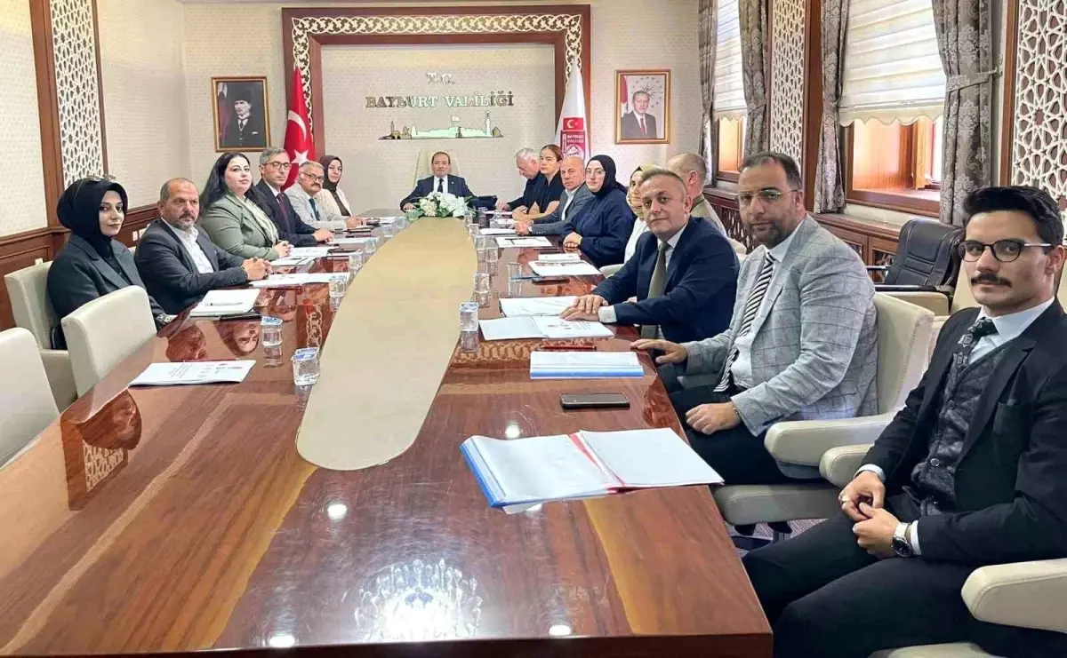 Bayburt'ta Otizm Eylem Planı Toplantısı
