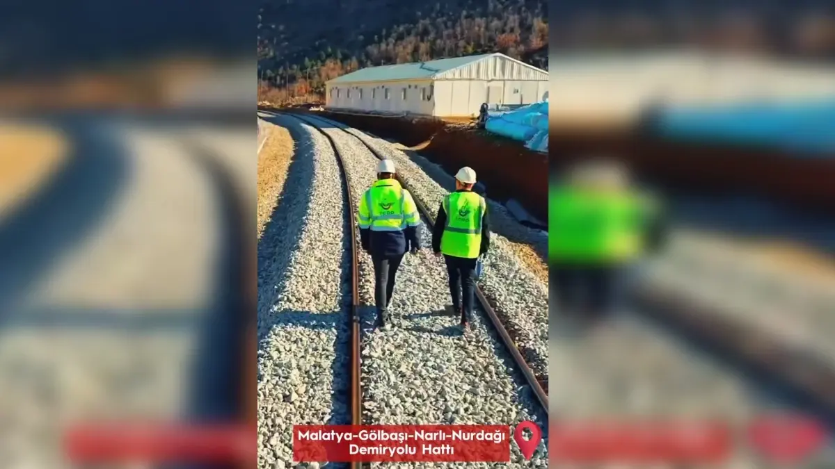 Malatya-Gölbaşı Demiryolu Hattı Yeniden Açılıyor