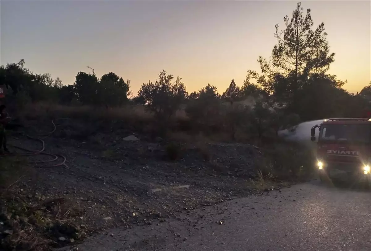 Dörtyol'da Orman Yangını Kontrol Altına Alındı