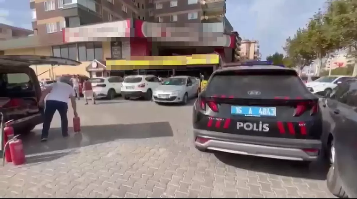 Bursa'da Çocuk Yangın Çıkardı