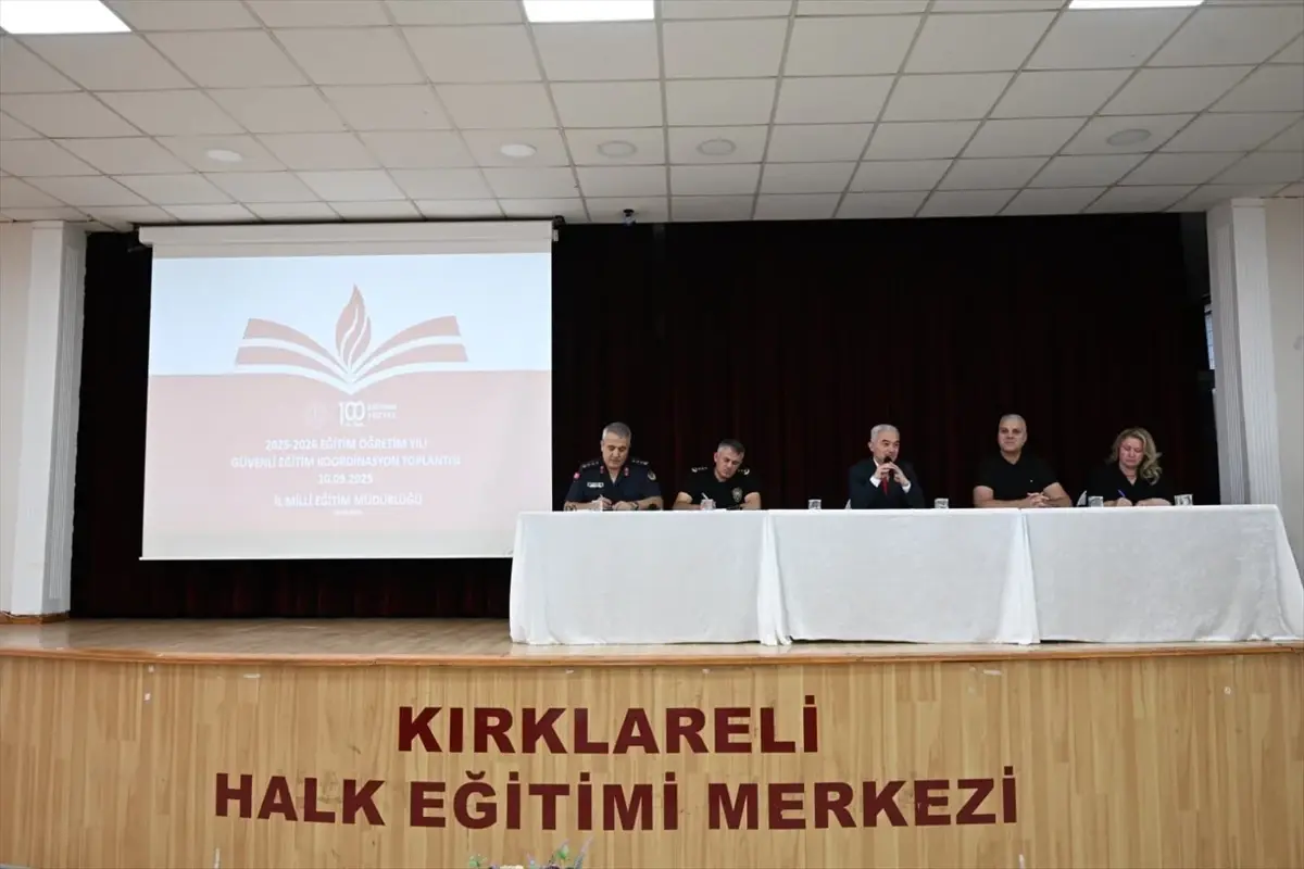 Kırklareli'nde Çocuk Güvenliği Toplantısı