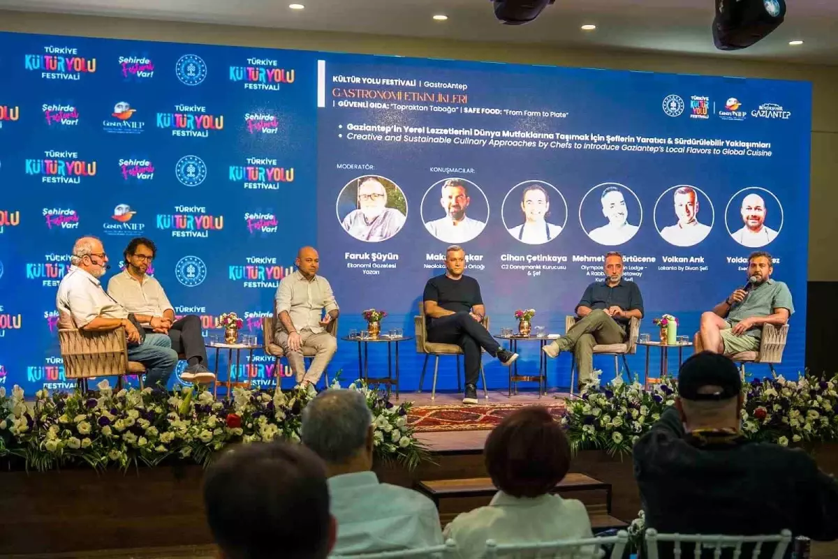Kültür Yolu Festivali GastroANTEP ile gastorominin ünlü isimleri gazi şehirde buluştu