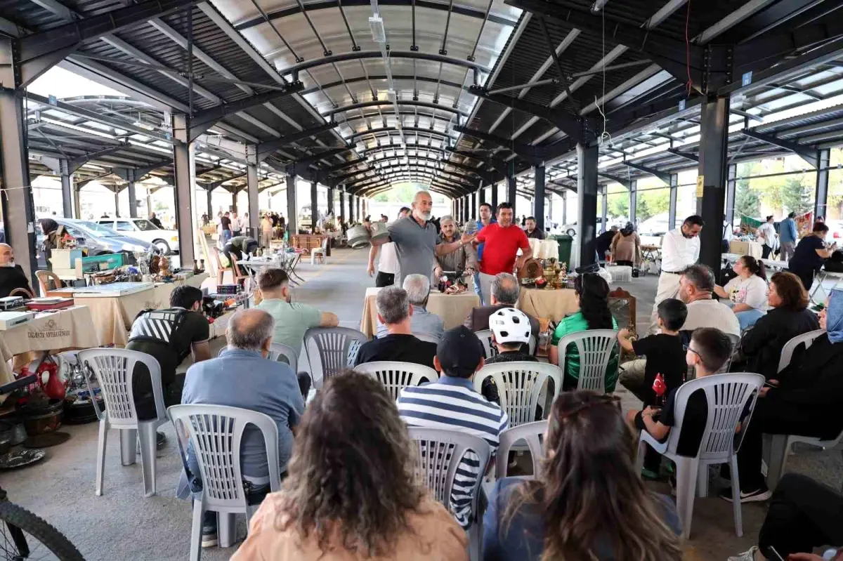Talas'ta Antika Pazarı Nostalji Rüzgarı Estiriyor