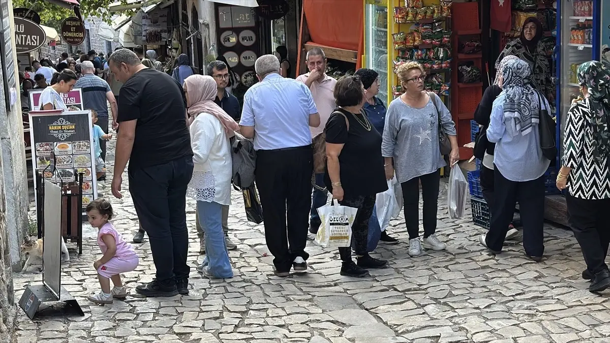 Safranbolu'da Hafta Sonu Yoğunluğu