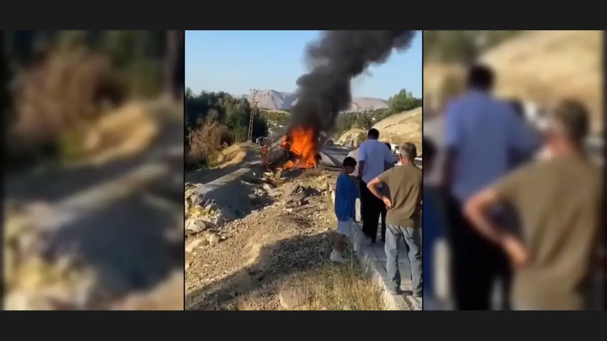 Malatya'da TIR Otobüse Çarptı